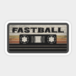 Fastball Mix Tape Sticker